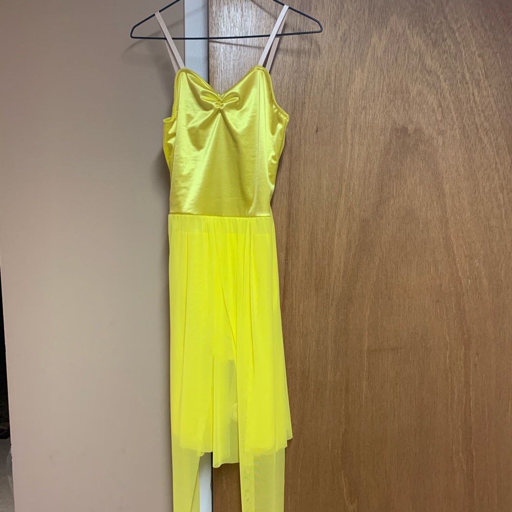 Weissman Yellow Dance Costume